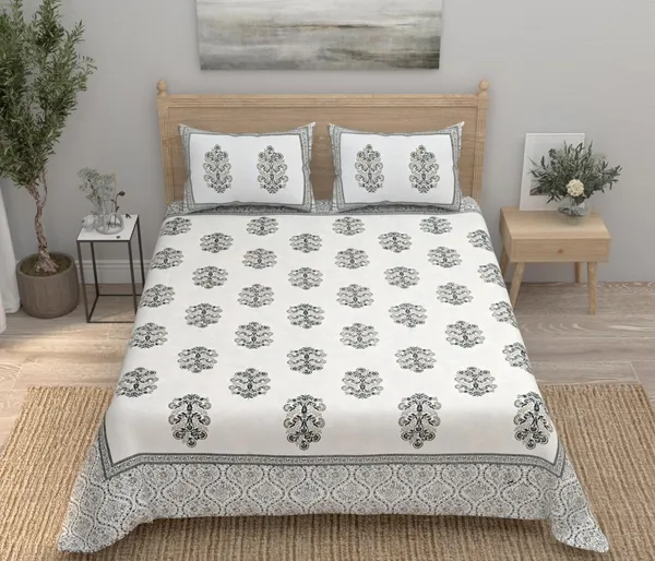 Brown_Pure_Cotton_Jaipuri_Rajasthani_Design_Bedsheet_With_2_Pillow_Covers_For_Home_Decor