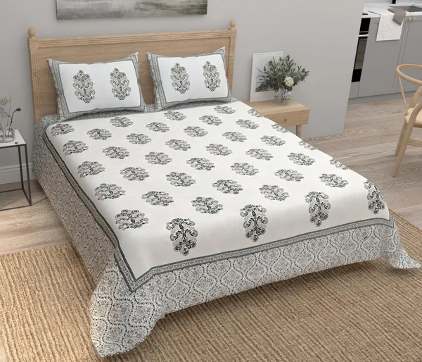 Brown_Pure_Cotton_Jaipuri_Rajasthani_Design_Bedsheet_With_2_Pillow_Covers_For_Home_Decor