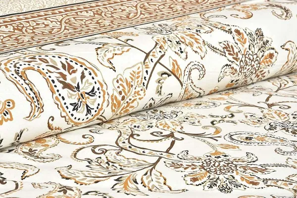Brown_Cotton_Single_Bedsheet_With_1_Pillow_Cover_For_Home_Decor