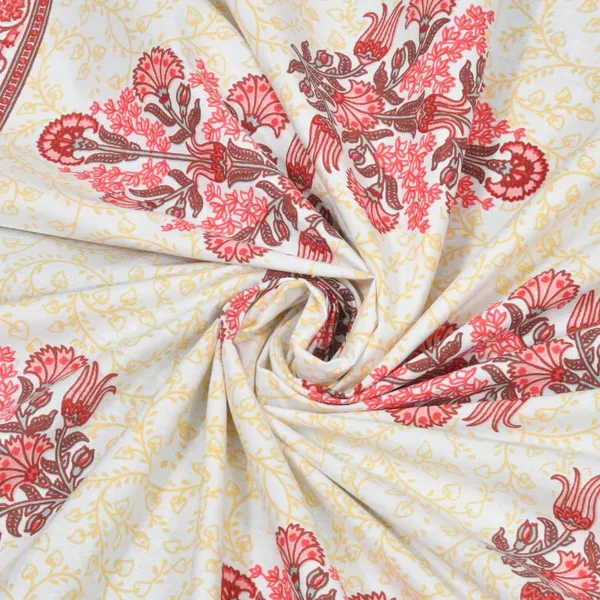 Pink_Cotton_Single_Bedsheet_With_1_Pillow_Cover_For_Home_Decor