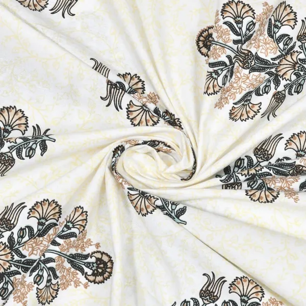 Brown_Cotton_Single_Bedsheet_With_1_Pillow_Cover_For_Home_Decor