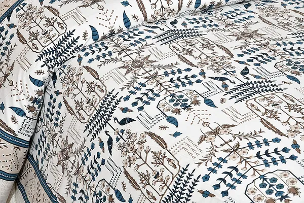 Brown_Cotton_Single_Bedsheet_With_1_Pillow_Cover_For_Home_Decor