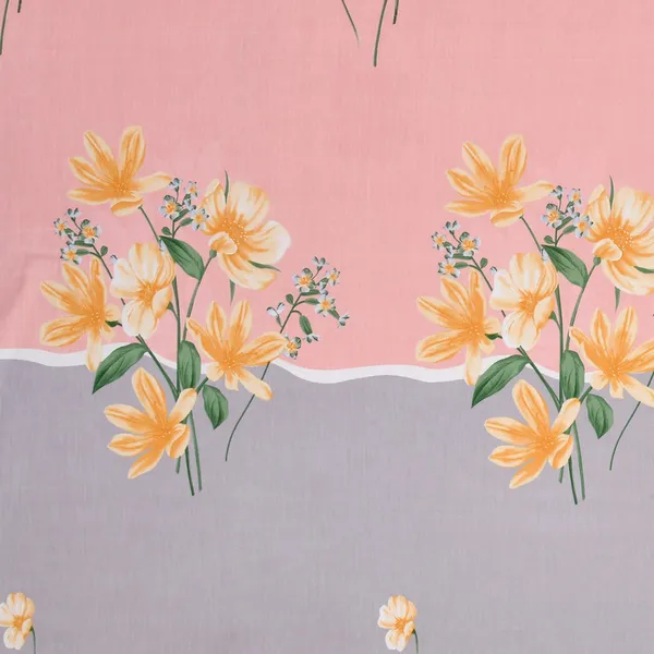 Soft_Pink_Floral_Double_Bedsheet_with_Grey_Base_�_Premium_Cotton_Bedding_Set