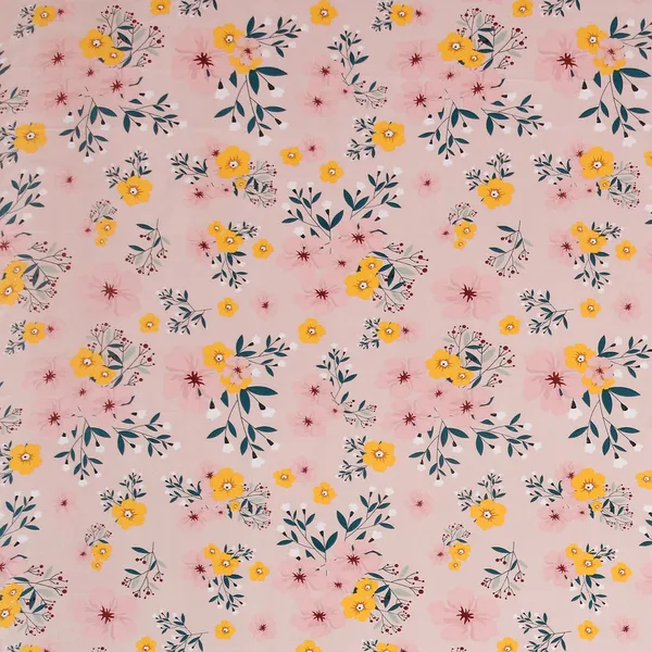 Soft_Pink_Floral_Double_Bedsheet_with_Grey_Base_�_Premium_Cotton_Bedding_Set