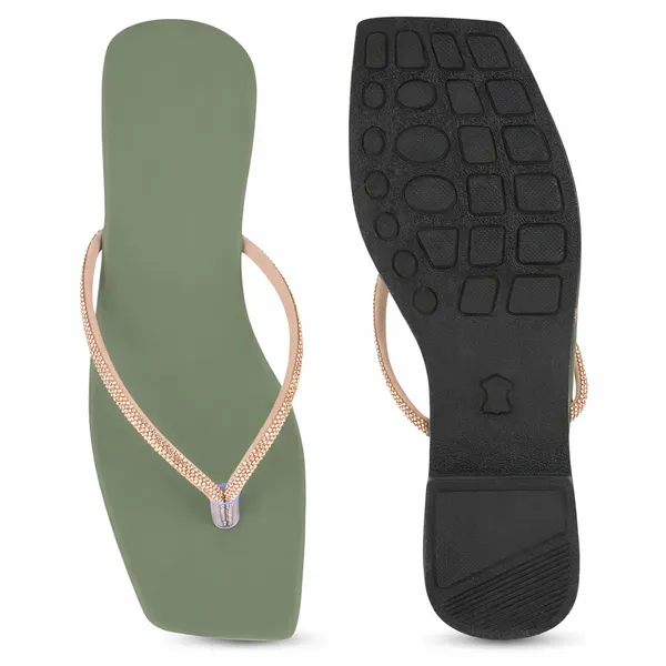 Emerald_Green_Soft_Leather_Comfortable_Flat_For_Women