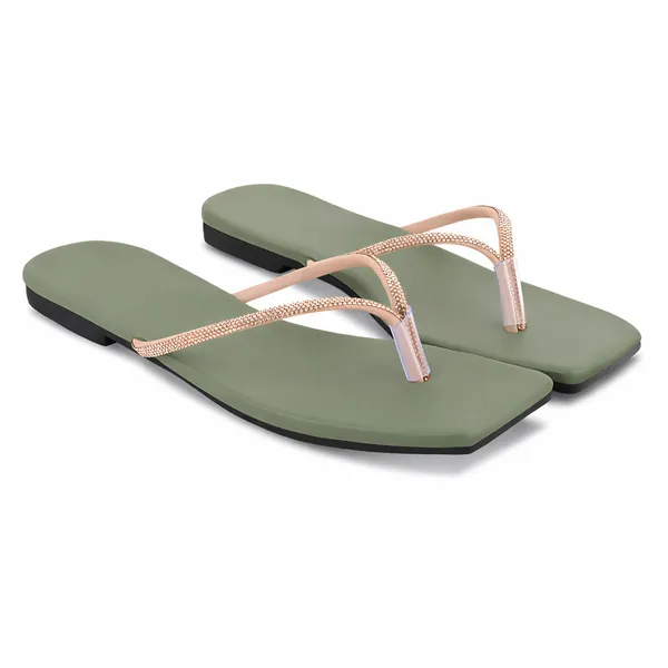 Emerald_Green_Soft_Leather_Comfortable_Flat_For_Women