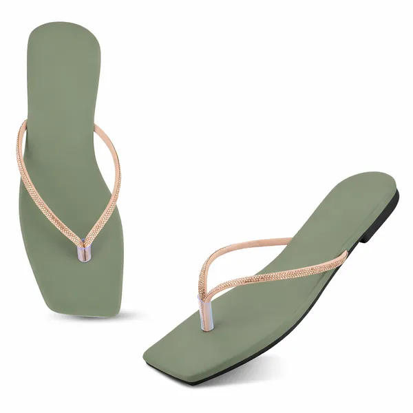 Emerald_Green_Soft_Leather_Comfortable_Flat_For_Women
