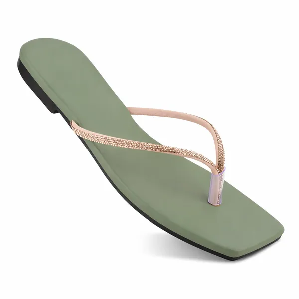 Emerald_Green_Soft_Leather_Comfortable_Flat_For_Women
