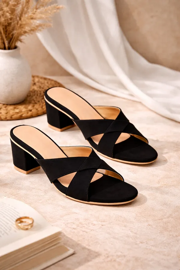 Eclipse_Black_Soft_Leather_Comfortable_Heels_For_Women