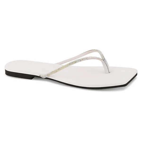 Ivory_White_Soft_Leather_Comfortable_Flat_For_Women