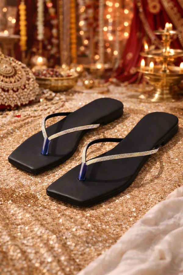 Raven_Black_Soft_Leather_Comfortable_Flat_For_Women