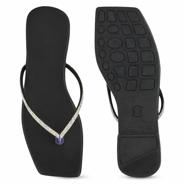 Raven_Black_Soft_Leather_Comfortable_Flat_For_Women