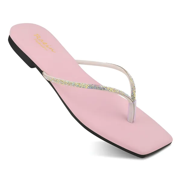 Blush_Pink_Soft_Leather_Comfortable_Flat_For_Women