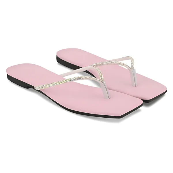 Blush_Pink_Soft_Leather_Comfortable_Flat_For_Women