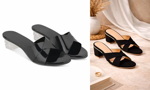 Black_Soft_Leather_Comfortable_Heels_For_Women_Pack_Of_2