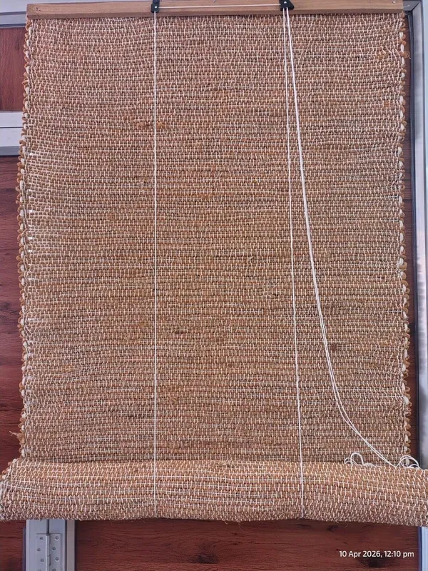 Vetiver_Root_Blinds,_Khus_Window_Shades,Eco_Cooling_Shades_|_Natural_Fragrance_|_Roll-Up_Khus_Curtains_for_Home_&_Balcony,_Fully_Installed_4ft_Width*7ft_Height,_Fully_Assembled