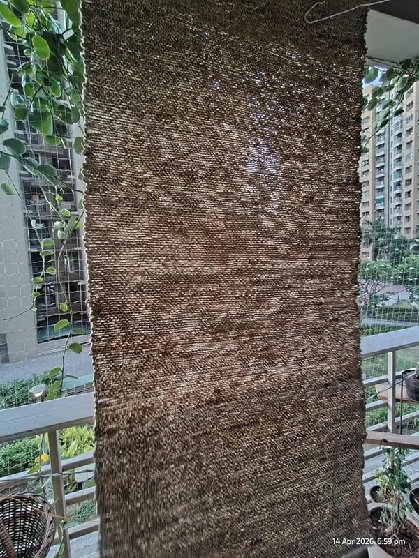 Vetiver_Root_Blinds,_Khus_Window_Shades,Eco_Cooling_Shades_|_Natural_Fragrance_|_Roll-Up_Khus_Curtains_for_Home_&_Balcony,_Fully_Installed_4ft_Width*7ft_Height,_Fully_Assembled
