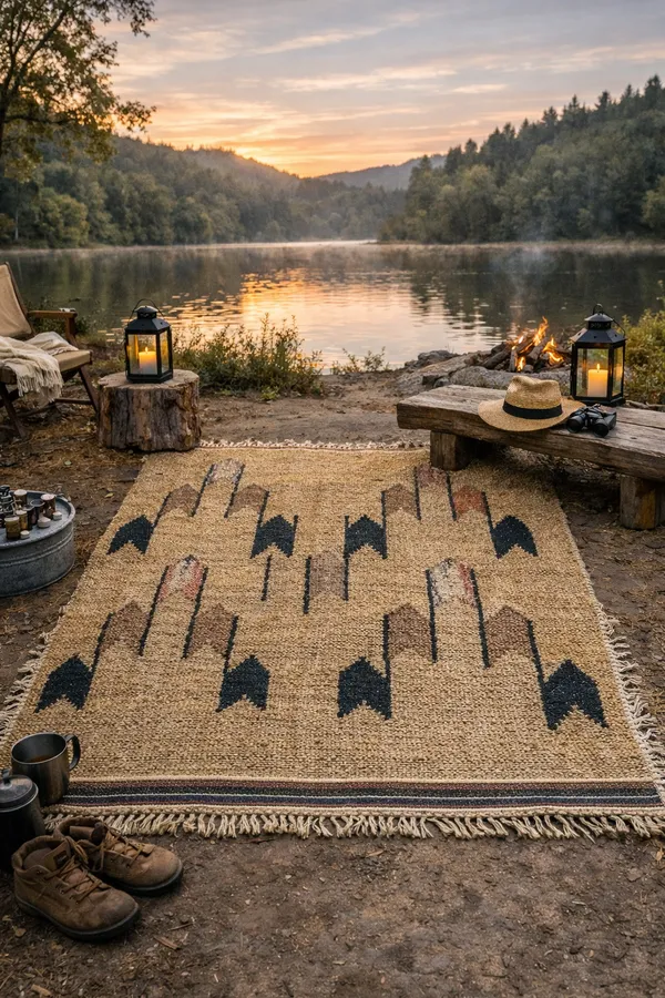Kusha_Weave_Natural_Vetiver_Rug_(Arrow)_Handwoven_Cooling_Carpet_And_Plastic-Free,_Air_Purifying,_Fragrant,_Sustainable_Sturdy_Washable_Floor_Mat
