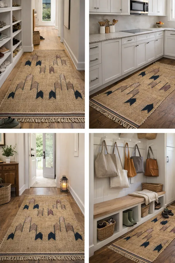 Kusha_Weave_Natural_Vetiver_Rug_(Arrow)_Handwoven_Cooling_Carpet_And_Plastic-Free,_Air_Purifying,_Fragrant,_Sustainable_Sturdy_Washable_Floor_Mat