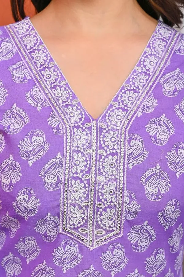 Purple_Trendy_Floral_Screen_Print_Cotton_A-Line_Kurta_With_Pant_And_Dupatta_For_Women