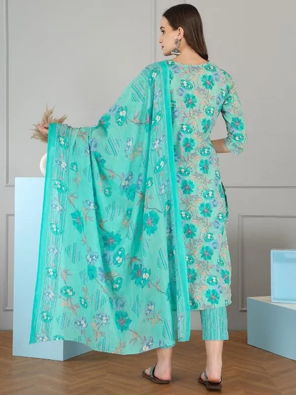 Rama_Trendy_Floral_Screen_Print_Cotton_Straight_Kurta_With_Pant_And_Dupatta_For_Women