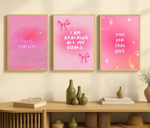 Pink_Girly_Pinterest_Aesthetic_Daily_Affirmation_Photo_Frame_Set_Of_3_|_Aesthetic_Affirmation_Wall_Photo_Frames_Self_Love_Girly_Room_Decor_|_Daily_Affirmations_Wall_Art_Frame_Set