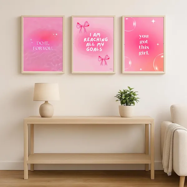 Pink_Girly_Pinterest_Aesthetic_Daily_Affirmation_Photo_Frame_Set_Of_3_|_Aesthetic_Affirmation_Wall_Photo_Frames_Self_Love_Girly_Room_Decor_|_Daily_Affirmations_Wall_Art_Frame_Set