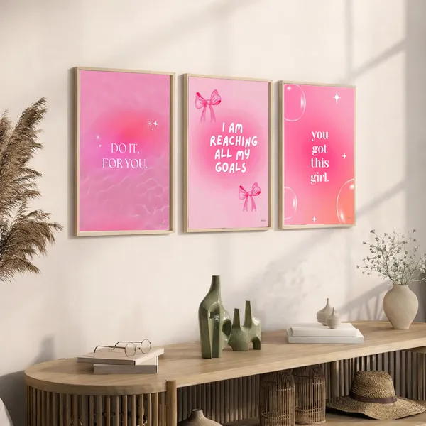 Pink_Girly_Pinterest_Aesthetic_Daily_Affirmation_Photo_Frame_Set_Of_3_|_Aesthetic_Affirmation_Wall_Photo_Frames_Self_Love_Girly_Room_Decor_|_Daily_Affirmations_Wall_Art_Frame_Set