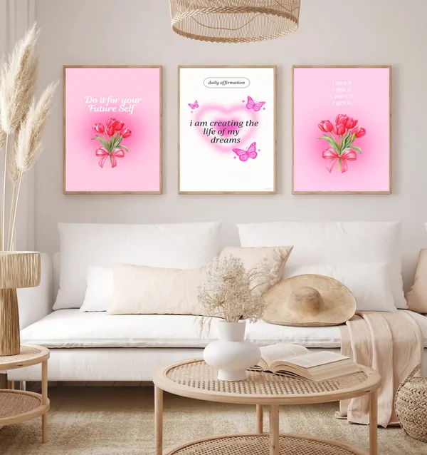 Pink_Girly_Pinterest_Aesthetic_Daily_Affirmation_Photo_Frame_Set_Of_3_|_Aesthetic_Affirmation_Wall_Photo_Frames_Self_Love_Girly_Room_Decor_|_Daily_Affirmations_Wall_Art_Frame_Set