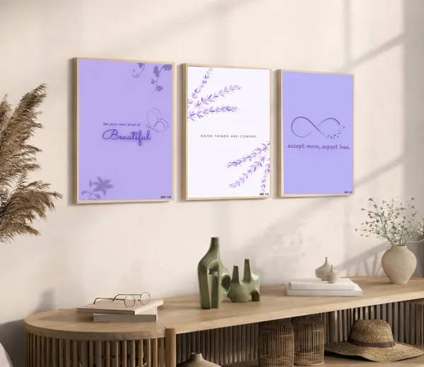 Purple_Pinteresty_Aesthetic_Wall_Art_Set_Motivational_Quotes_Canvas_Frames_Set_Of_3_|_Modern_Girls_Room_Decor,_Nursery_&_Bedroom_Wall_Posters_|_A4_Size_Framed_Paintings_For_Home_Office_Decoration