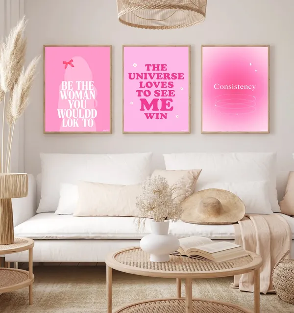 Pink_Girly_Pinterest_Aesthetic_Daily_Affirmation_Photo_Frame_Set_Of_3_|_Aesthetic_Affirmation_Wall_Photo_Frames_Self_Love_Girly_Room_Decor_|_Daily_Affirmations_Wall_Art_Frame_Set