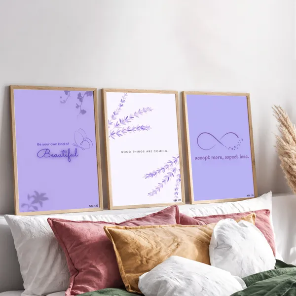 Purple_Pinteresty_Aesthetic_Wall_Art_Set_Motivational_Quotes_Canvas_Frames_Set_Of_3_|_Modern_Girls_Room_Decor,_Nursery_&_Bedroom_Wall_Posters_|_A4_Size_Framed_Paintings_For_Home_Office_Decoration