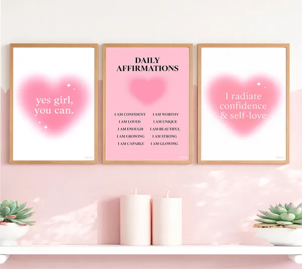 Pink_Girly_Pinterest_Aesthetic_Daily_Affirmation_Photo_Frame_Set_Of_3_|_Aesthetic_Affirmation_Wall_Photo_Frames_Self_Love_Girly_Room_Decor_|_Daily_Affirmations_Wall_Art_Frame_Set