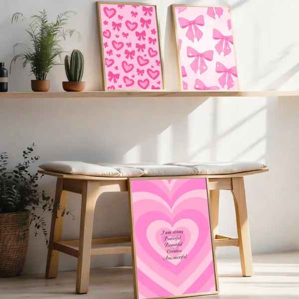 Pink_Girly_Pinterest_Aesthetic_Daily_Affirmation_Photo_Frame_Set_Of_3_|_Aesthetic_Affirmation_Wall_Photo_Frames_Self_Love_Girly_Room_Decor_|_Daily_Affirmations_Wall_Art_Frame_Set