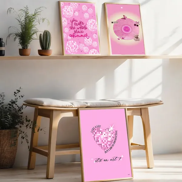 Pink_Girly_Pinterest_Aesthetic_Daily_Affirmation_Photo_Frame_Set_Of_3_|_Aesthetic_Affirmation_Wall_Photo_Frames_Self_Love_Girly_Room_Decor_|_Daily_Affirmations_Wall_Art_Frame_Set