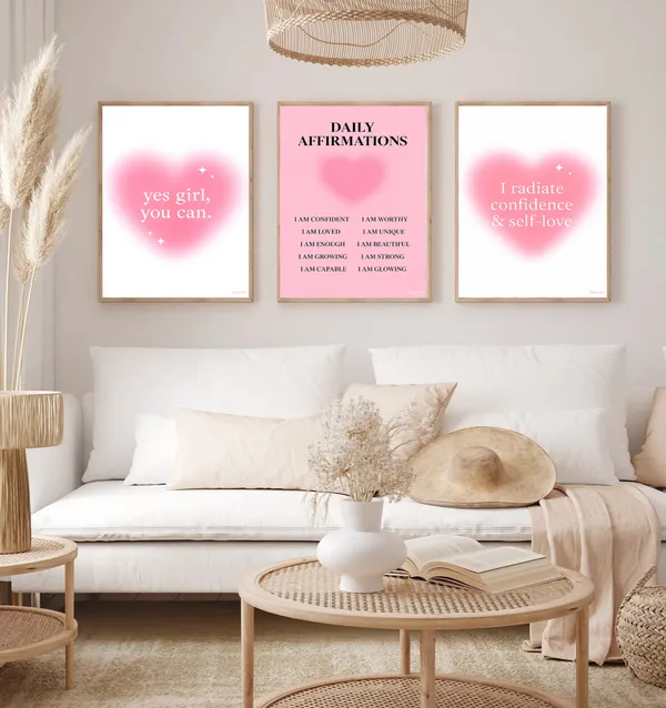 Pink_Girly_Pinterest_Aesthetic_Daily_Affirmation_Photo_Frame_Set_Of_3_|_Aesthetic_Affirmation_Wall_Photo_Frames_Self_Love_Girly_Room_Decor_|_Daily_Affirmations_Wall_Art_Frame_Set