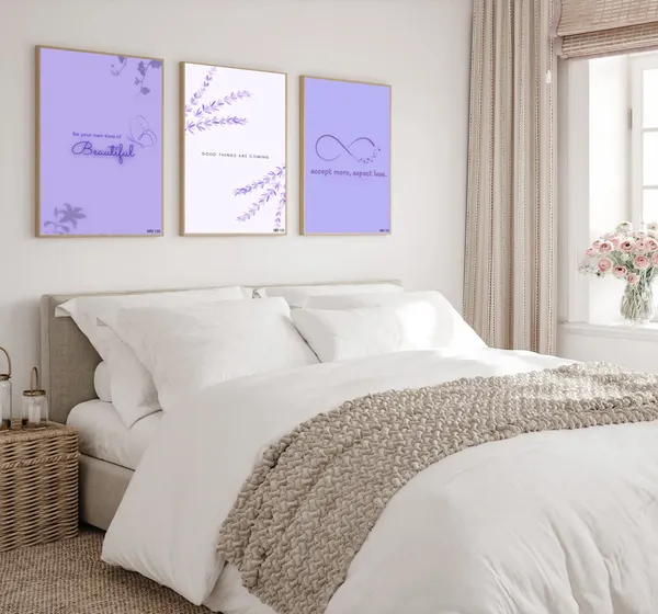 Purple_Pinteresty_Aesthetic_Wall_Art_Set_Motivational_Quotes_Canvas_Frames_Set_Of_3_|_Modern_Girls_Room_Decor,_Nursery_&_Bedroom_Wall_Posters_|_A4_Size_Framed_Paintings_For_Home_Office_Decoration