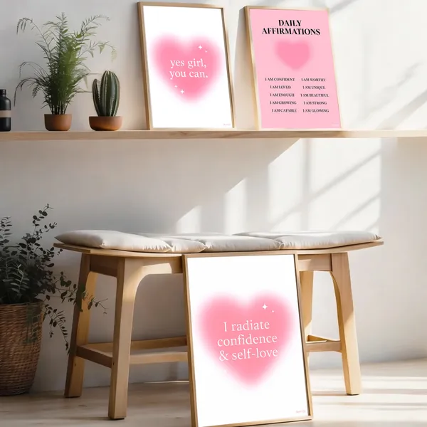 Pink_Girly_Pinterest_Aesthetic_Daily_Affirmation_Photo_Frame_Set_Of_3_|_Aesthetic_Affirmation_Wall_Photo_Frames_Self_Love_Girly_Room_Decor_|_Daily_Affirmations_Wall_Art_Frame_Set