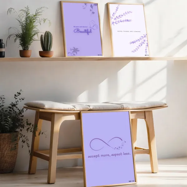 Purple_Pinteresty_Aesthetic_Wall_Art_Set_Motivational_Quotes_Canvas_Frames_Set_Of_3_|_Modern_Girls_Room_Decor,_Nursery_&_Bedroom_Wall_Posters_|_A4_Size_Framed_Paintings_For_Home_Office_Decoration
