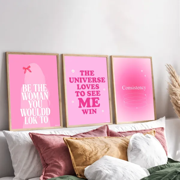 Pink_Girly_Pinterest_Aesthetic_Daily_Affirmation_Photo_Frame_Set_Of_3_|_Aesthetic_Affirmation_Wall_Photo_Frames_Self_Love_Girly_Room_Decor_|_Daily_Affirmations_Wall_Art_Frame_Set