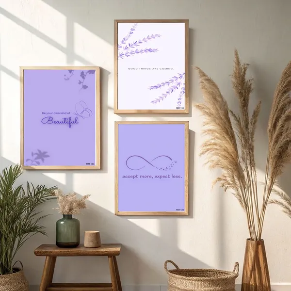 Purple_Pinteresty_Aesthetic_Wall_Art_Set_Motivational_Quotes_Canvas_Frames_Set_Of_3_|_Modern_Girls_Room_Decor,_Nursery_&_Bedroom_Wall_Posters_|_A4_Size_Framed_Paintings_For_Home_Office_Decoration
