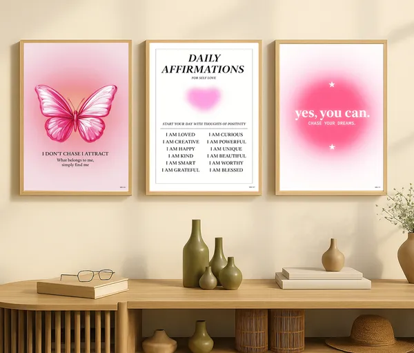 Pink_Girly_Pinterest_Aesthetic_Daily_Affirmation_Photo_Frame_Set_Of_3_|_Aesthetic_Affirmation_Wall_Photo_Frames_Self_Love_Girly_Room_Decor_|_Daily_Affirmations_Wall_Art_Frame_Set