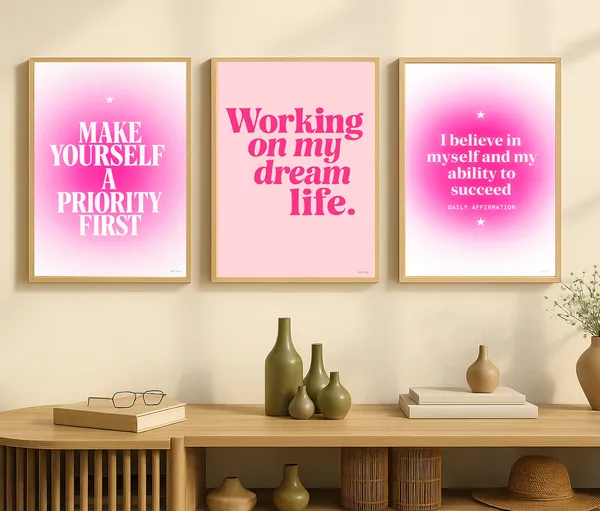 Pink_Girly_Pinterest_Aesthetic_Daily_Affirmation_Photo_Frame_Set_Of_3_|_Aesthetic_Affirmation_Wall_Photo_Frames_Self_Love_Girly_Room_Decor_|_Daily_Affirmations_Wall_Art_Frame_Set