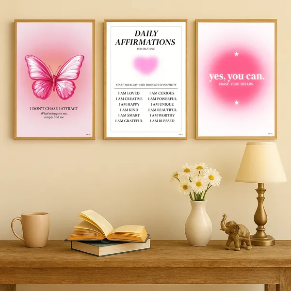 Pink_Girly_Pinterest_Aesthetic_Daily_Affirmation_Photo_Frame_Set_Of_3_|_Aesthetic_Affirmation_Wall_Photo_Frames_Self_Love_Girly_Room_Decor_|_Daily_Affirmations_Wall_Art_Frame_Set