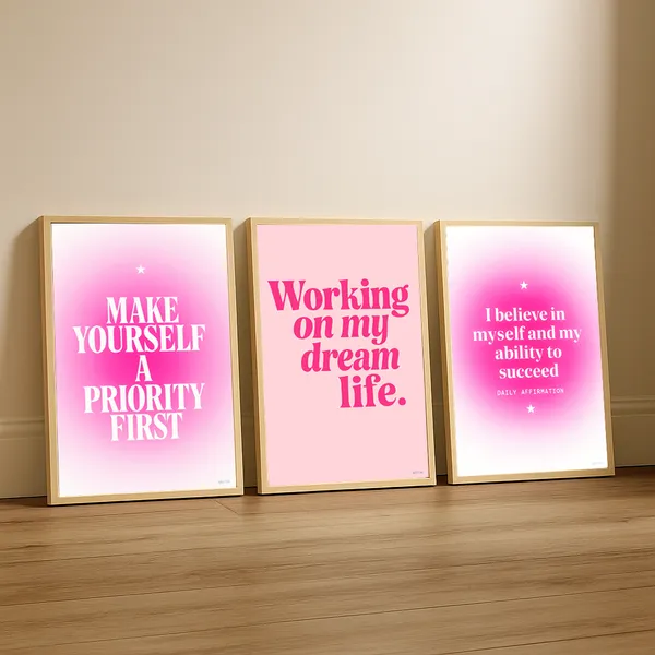 Pink_Girly_Pinterest_Aesthetic_Daily_Affirmation_Photo_Frame_Set_Of_3_|_Aesthetic_Affirmation_Wall_Photo_Frames_Self_Love_Girly_Room_Decor_|_Daily_Affirmations_Wall_Art_Frame_Set