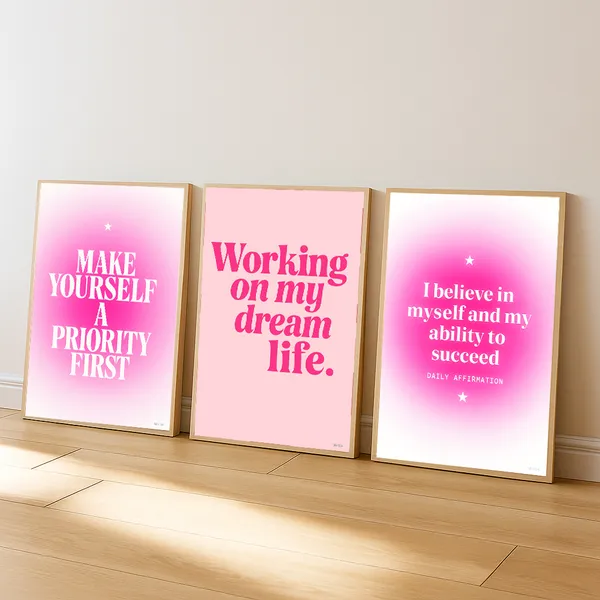 Pink_Girly_Pinterest_Aesthetic_Daily_Affirmation_Photo_Frame_Set_Of_3_|_Aesthetic_Affirmation_Wall_Photo_Frames_Self_Love_Girly_Room_Decor_|_Daily_Affirmations_Wall_Art_Frame_Set