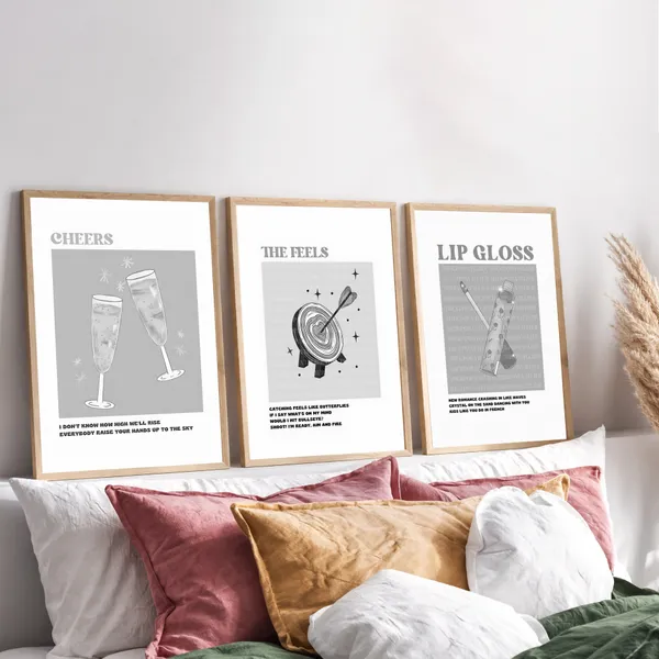 White_Pinterest_Aesthetic_Daily_Affirmation_Photo_Frame_Set_Of_3_|_Aesthetic_Affirmation_Wall_Photo_Frames_Self_Love_Girly_Room_Decor_|_Daily_Affirmations_Wall_Art_Frame_Set