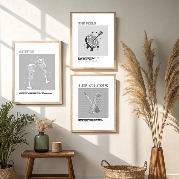 White_Pinterest_Aesthetic_Daily_Affirmation_Photo_Frame_Set_Of_3_|_Aesthetic_Affirmation_Wall_Photo_Frames_Self_Love_Girly_Room_Decor_|_Daily_Affirmations_Wall_Art_Frame_Set