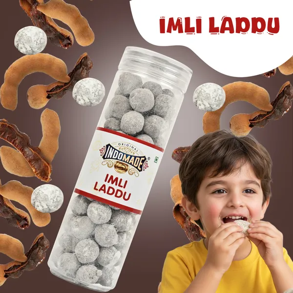 Green_And_Brown_Kaccha_Aam_Candy_Imli_Laddu_After_Meal_Mouth_Freshner_Khatta_Meetha_Candy_250G_Pack_Of_4_Jar_Flavor