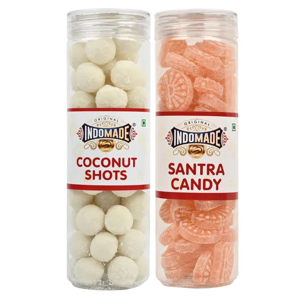 Orange_And_White_Santra_Candy_Coconut_Shot_After_Meal_Pack_Mouth_Freshner_Khatta_Meetha_Candy_250G_Of_4_Jar